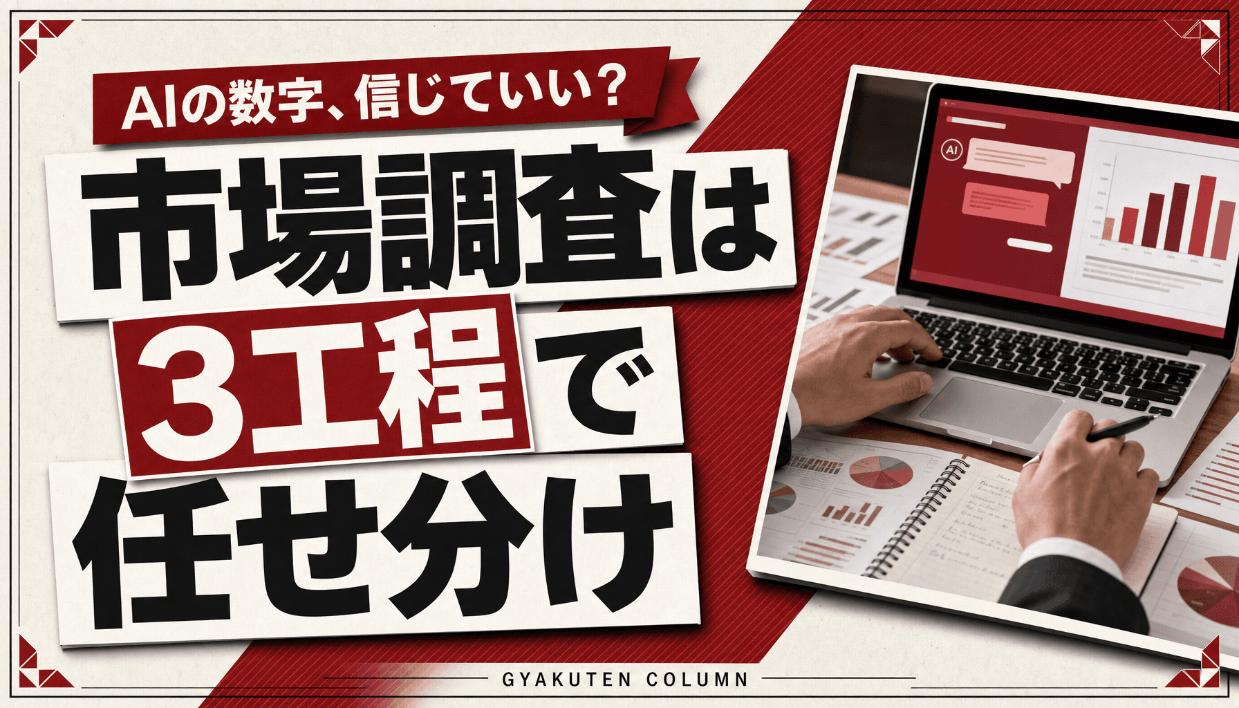 市場調査AIのおすすめ比較|聞くAI・探すAI・数字の裏取りで使い分ける