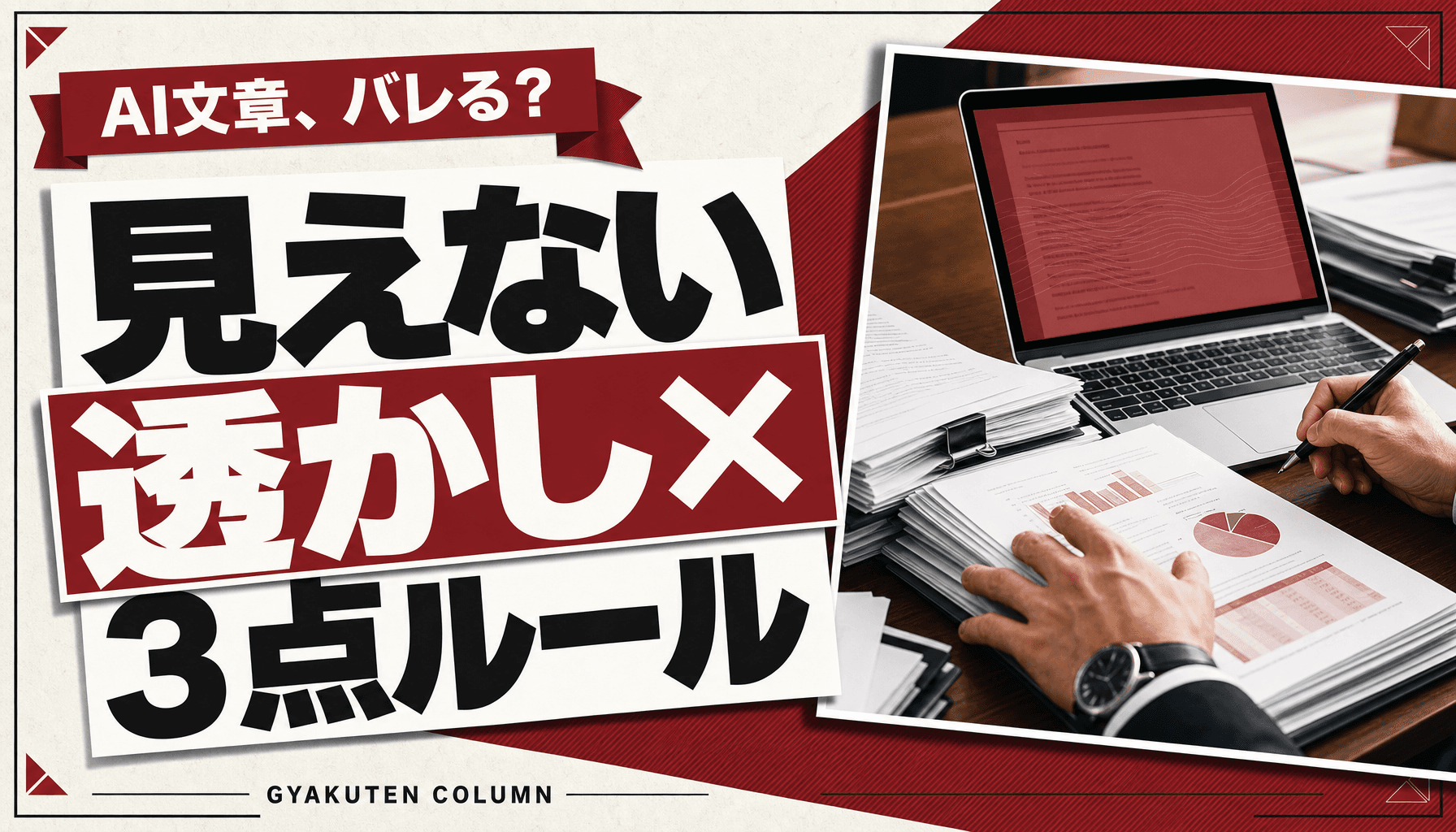 生成AIチェックはツール頼みでは実は危険|Claude透かし時代の社内ルール